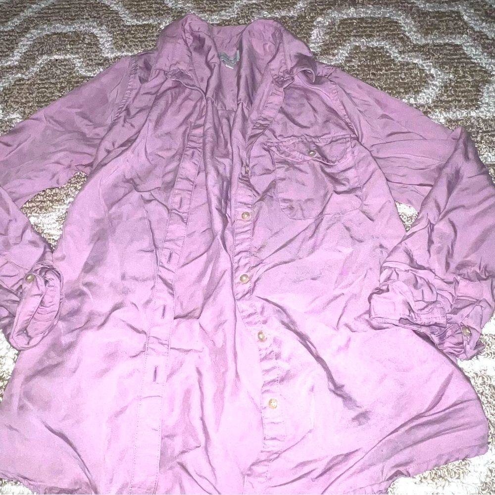 Lucky brand lilac color shirt